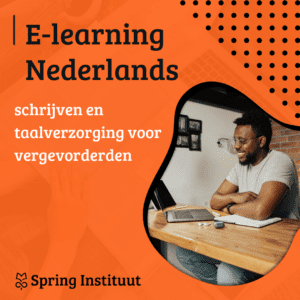 Cursus Nederlands voor gevorderden (B1→B2) - Schrijven en taalverzorging - E-learning